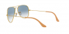 OKULARY RAY-BAN® AVIATOR LARGE METAL RB 3025 001/3F 62 ROZMIAR L